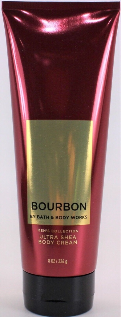 Bath & Body Works BOURBON Body Hand Ultra Shea Aloe Body Cream 8Oz FREE SHIP