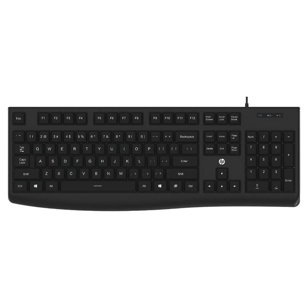 Teclado Hp USB K200 3cy44pa 104 Teclas Preto