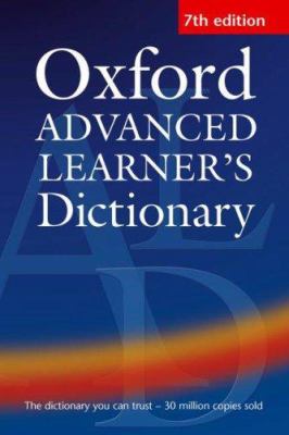 Oxford Advanced Learner's Dictionary