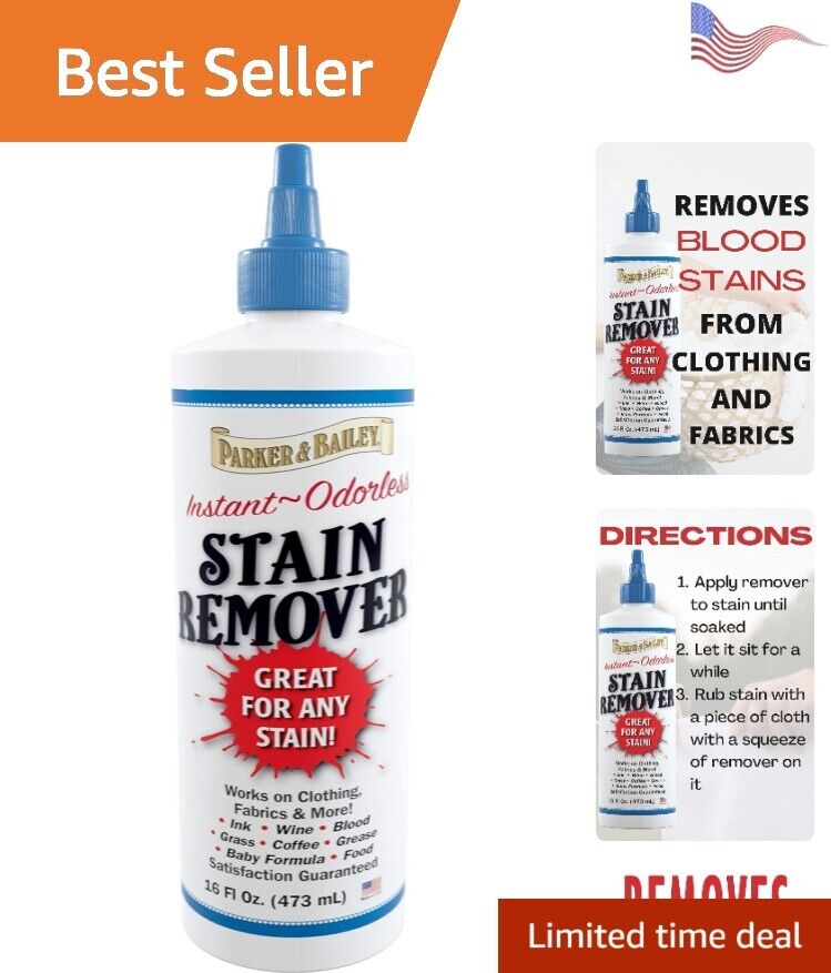 All-Purpose Powerful Blood Stain Remover - Powerful & Unscented - 16oz