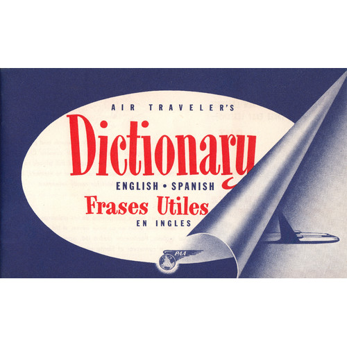 Marmont Hill "Dictionary" Pan Am Vintage Aviation Print on Canvas