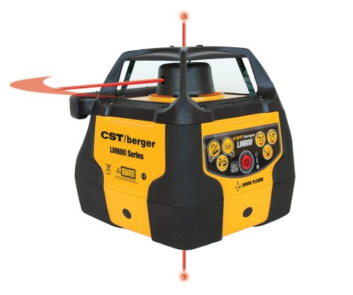 David White 57-LM800DPDI Rotary Laser Down Plumb Interior Package with Detector