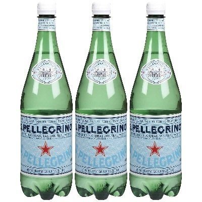 S.Pellegrino Sparkling Water Bottle 1 Liter