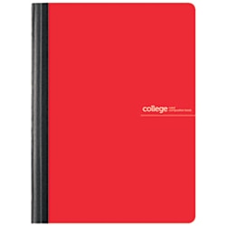 Office Depot® Brand Poly Composition Book  7 1/2  X 9 3/4   College Ruled  160 Pages (80 Sheets)  Red