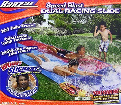 Spring & Summer Toys Banzai Speed Blast Dual Racing Slide