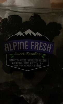 Alphine Fresh Blackberries