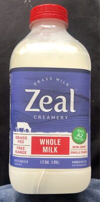 Grass-Fed Whole Milk