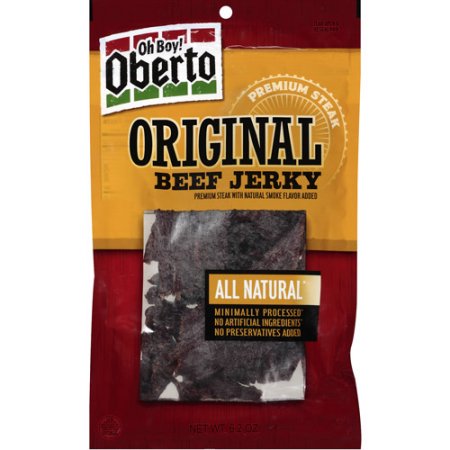 Oh Boy! Oberto Original Beef Jerky, 6.2 Oz