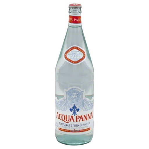 Acqua Panna Natural Spring Water Glass 1L