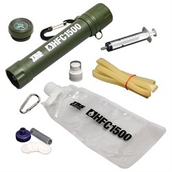 Trs Survival Hfc1500 Portable Wilderness Water Purification Filter Kit & DVD