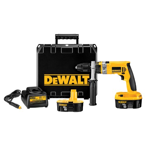 DEWALT DCD959VX 18-Volt 1/2-Inch XRP Hammerdrill/Drill/Driver with Vehicle Charger