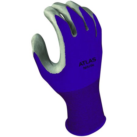 (Pack of 2)  Showa 370PLXS-05.RT Kids Atlas Gloves Garden Nitrile Kid Extra Small WhatLAGA-1995