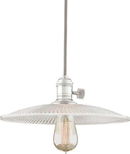 Hudson Valley Lighting 8001-GM4 Single Light Down Lighting Pendant with 5.5 Foot, Polished Nickel