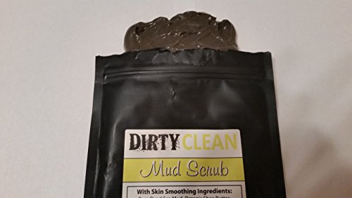 Dirty Clean Dead Sea Mud Mask 8oz - Best Natural Detoxifying Facial Mask for Acne, Oily Skin & Blackheads - Get Clear Radiant Skin