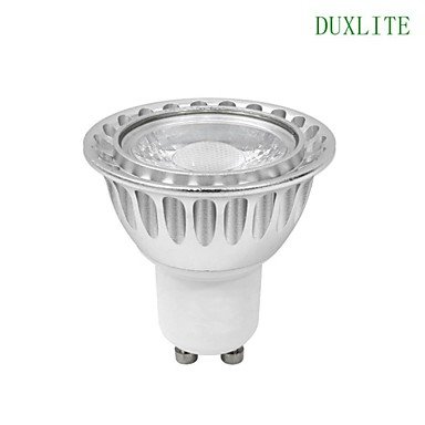 KLM DUXLITE 5PCS Dimmable GU10 8W(=Halogen 75W) CRI>80 1xCOB 720LM 3000K Warm White LED Spot Bulb (AC 220-240V)