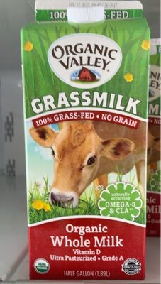 Grassmilk Organic Whole Milk