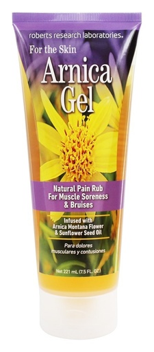 Roberts Research Laboratories - Arnica Gel Natural Soothing Muscle Rub - 7.5 Fl. Oz.