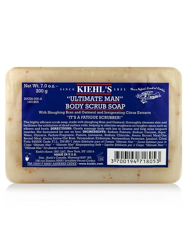 Kiehl's Ultimate Man Body Scrub Soap 200.0 G