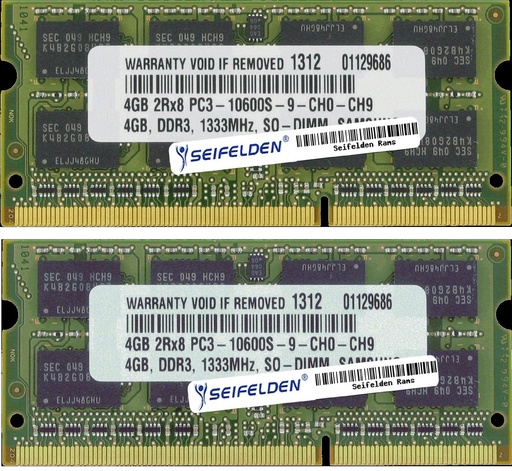 Seifelden 8GB (2X4GB) Memory RAM for HP ProBook 4421s Laptop Memory Upgrade