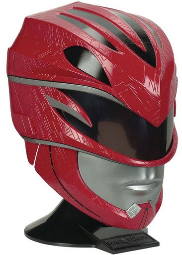 Power Rangers Movie Legacy Helmet, Red