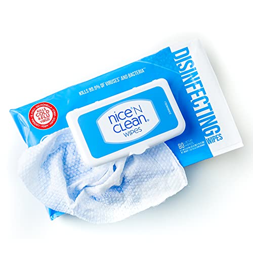 Nice 'n Clean Disinfectant Wipes, Fresh Scent - 80 Ct