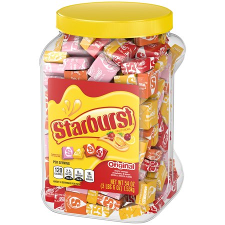 Starburst Original Fruit Chews Candy Jar (54 Ounce)