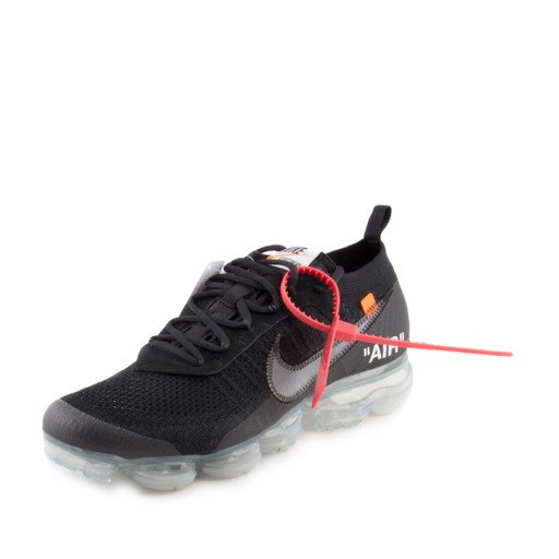 Nike OFF-WHITE X Air VaporMax 'Part 2' Nike X OFF-White - Black Marathon Running Shoes AA3831-002 (Size: US 9)