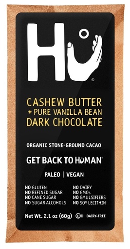 Hu Cashew Butter + Pure Vanilla Bean Dark Chocolate Candy - 2.1oz